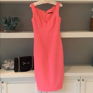 Black Halo Pink Dress